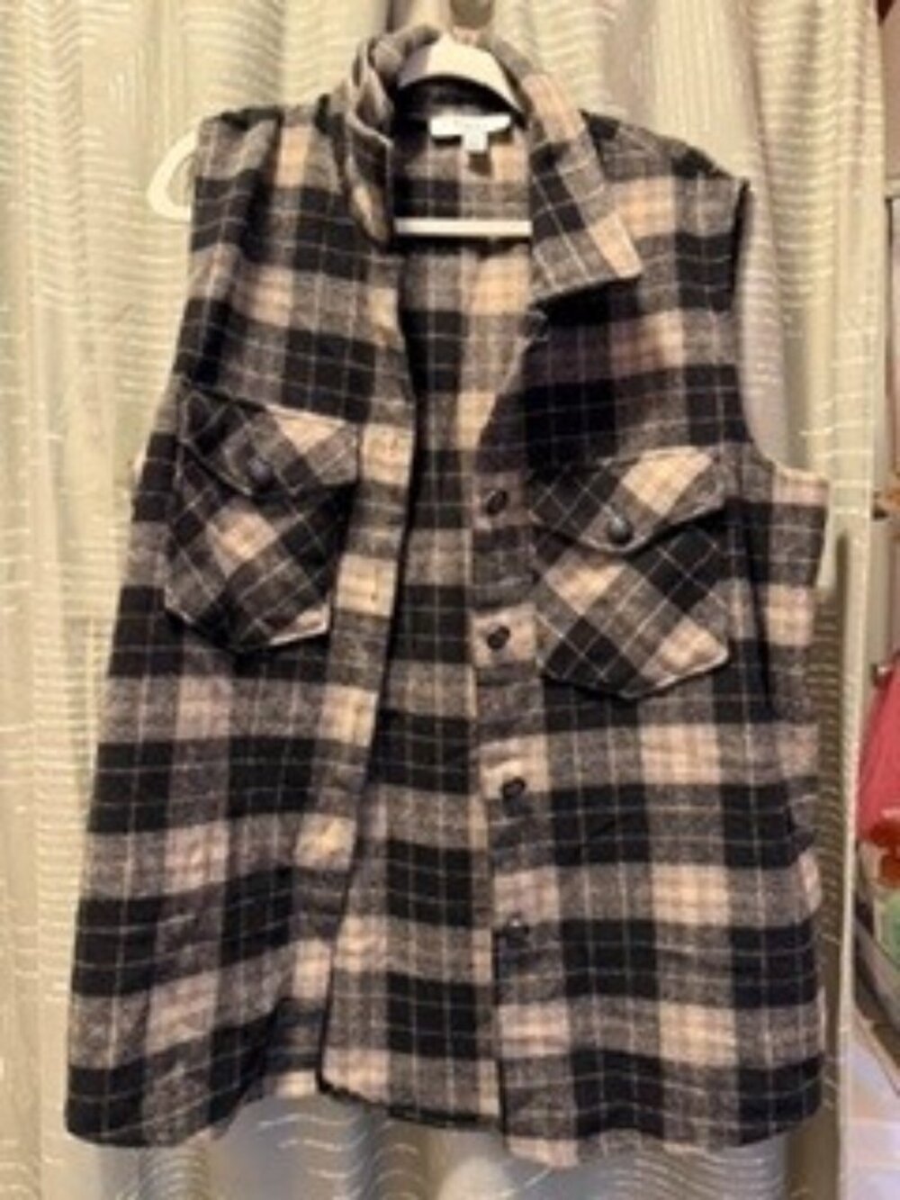 flannel vest women